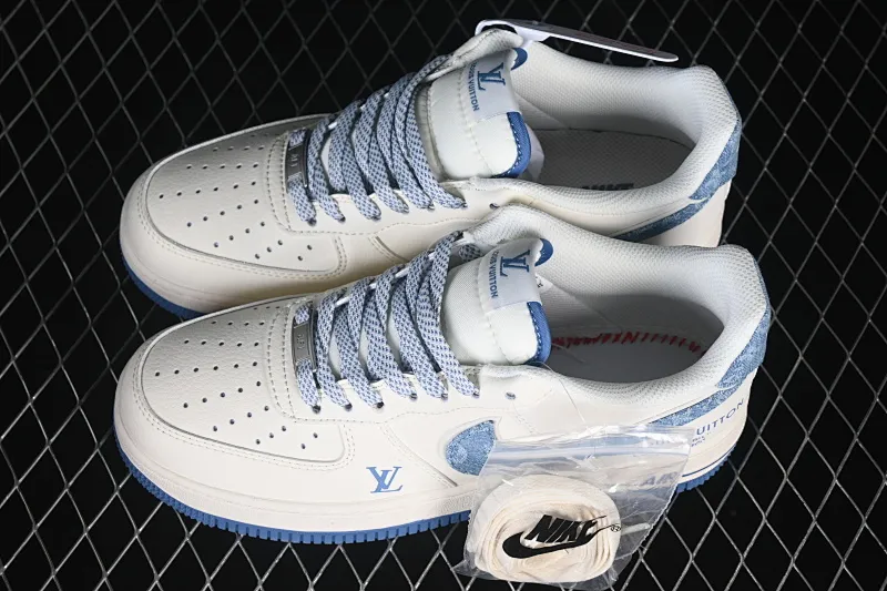 All categories Nk Air Force 1 Air Force series Nk Air Force 1 Low Air Force low-top Nike Air Force 1'07 Low LV joint denim blue Air Force 1 low-top casual sneakers SM6668-130
